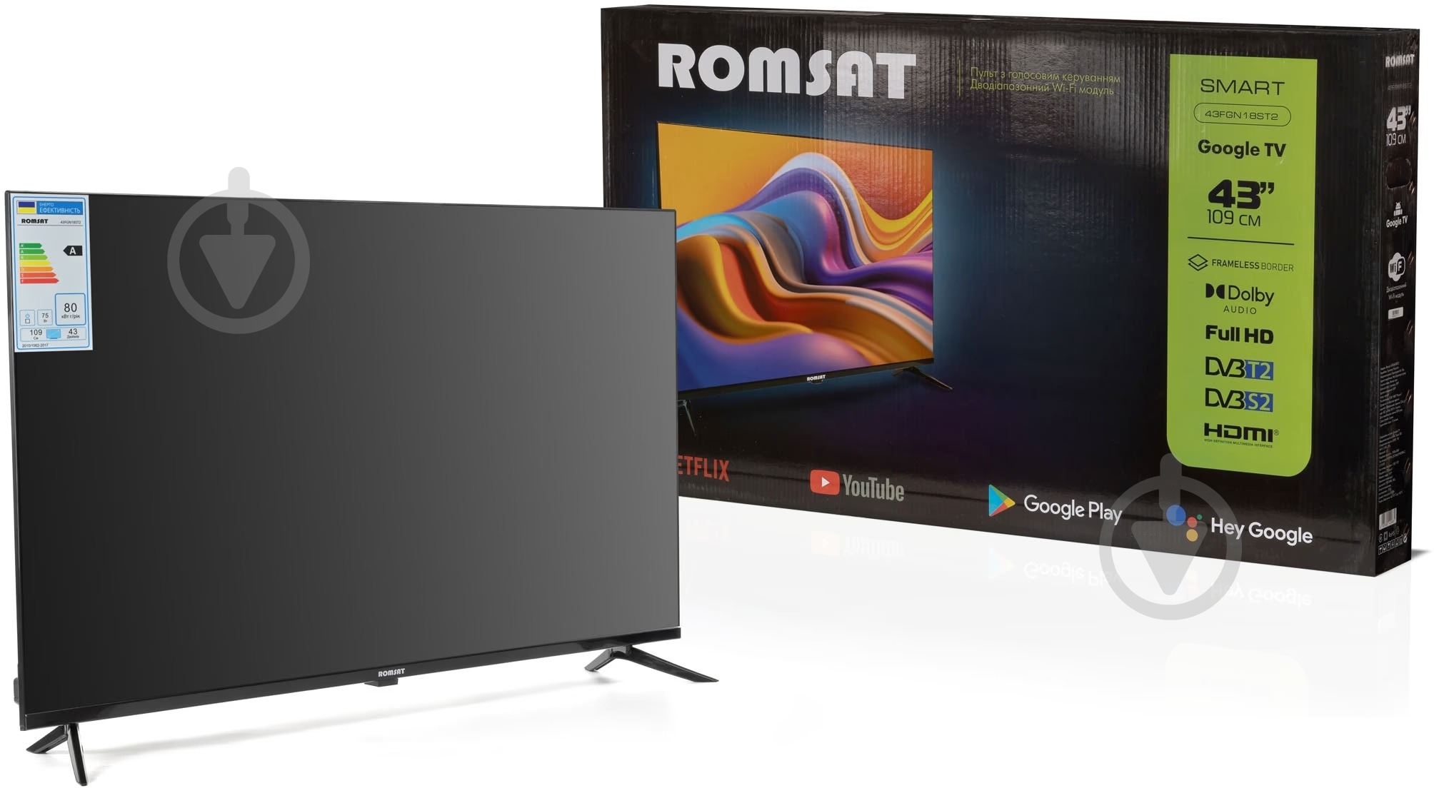 Телевизор Romsat 43FGN18ST2 - фото 15