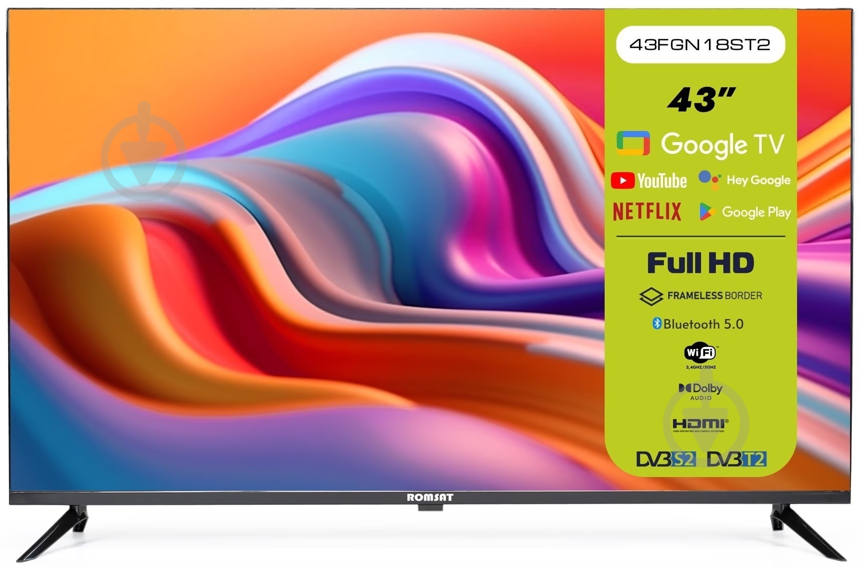 Телевизор Romsat 43FGN18ST2 - фото 1