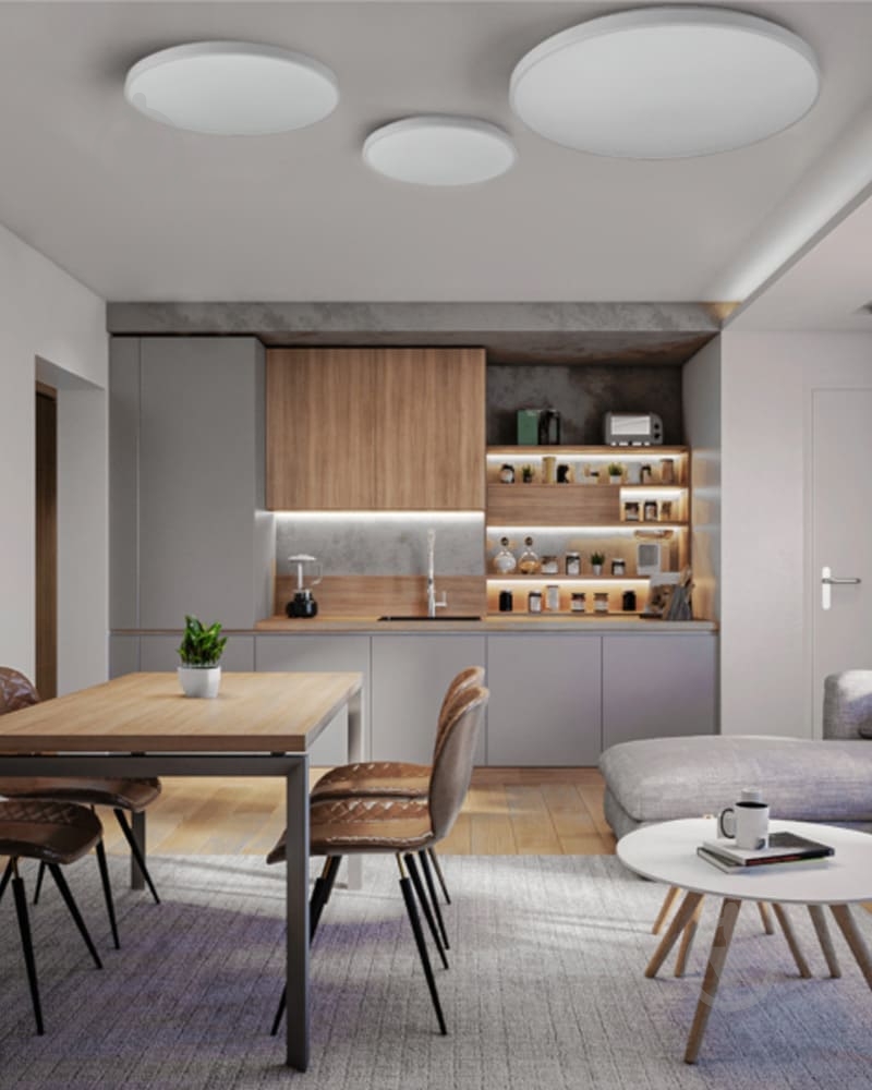 Светильник потолочный Nowodvorski Agnes Round 22 Вт белый 3000 К 10977 - фото 3