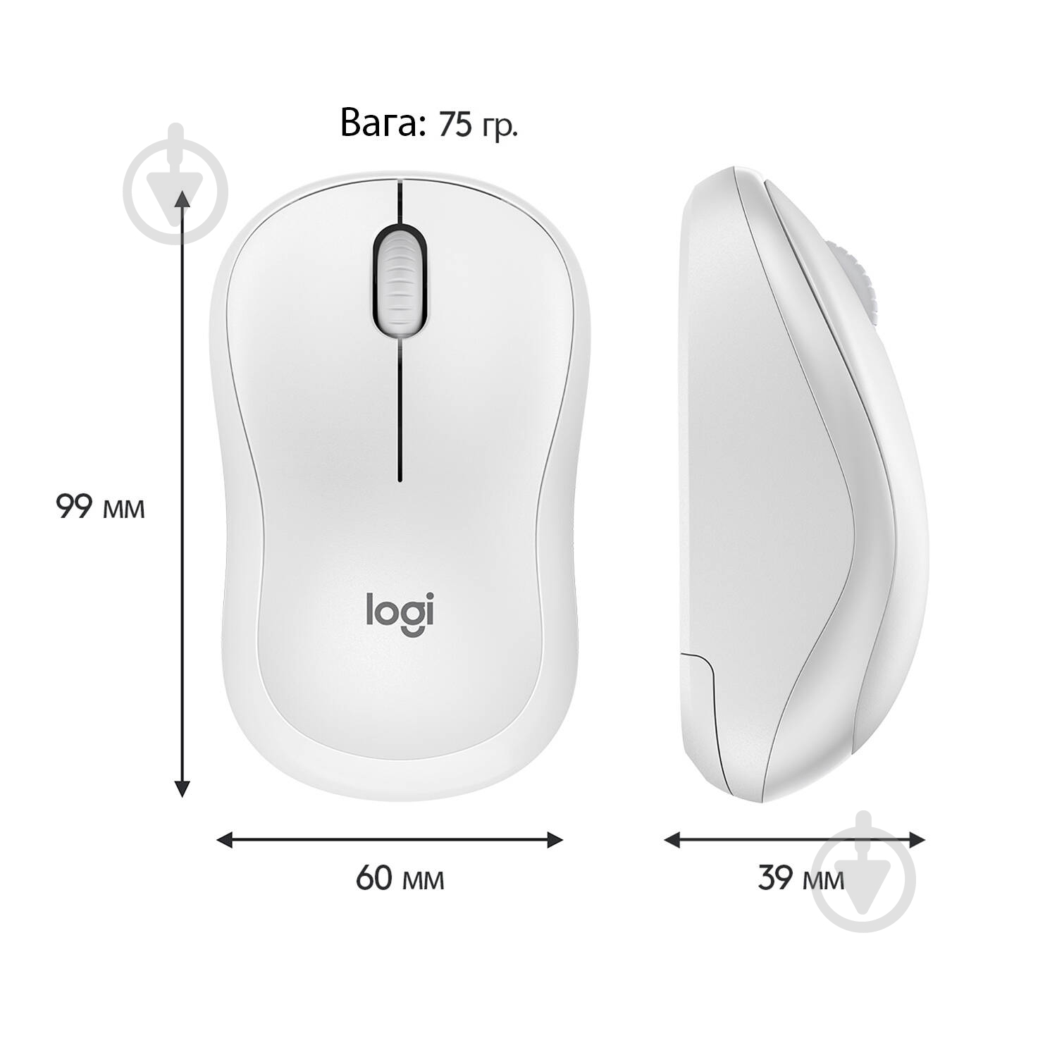Мышь Logitech Wireless Mouse M220 Silent white (910-006128) - фото 8