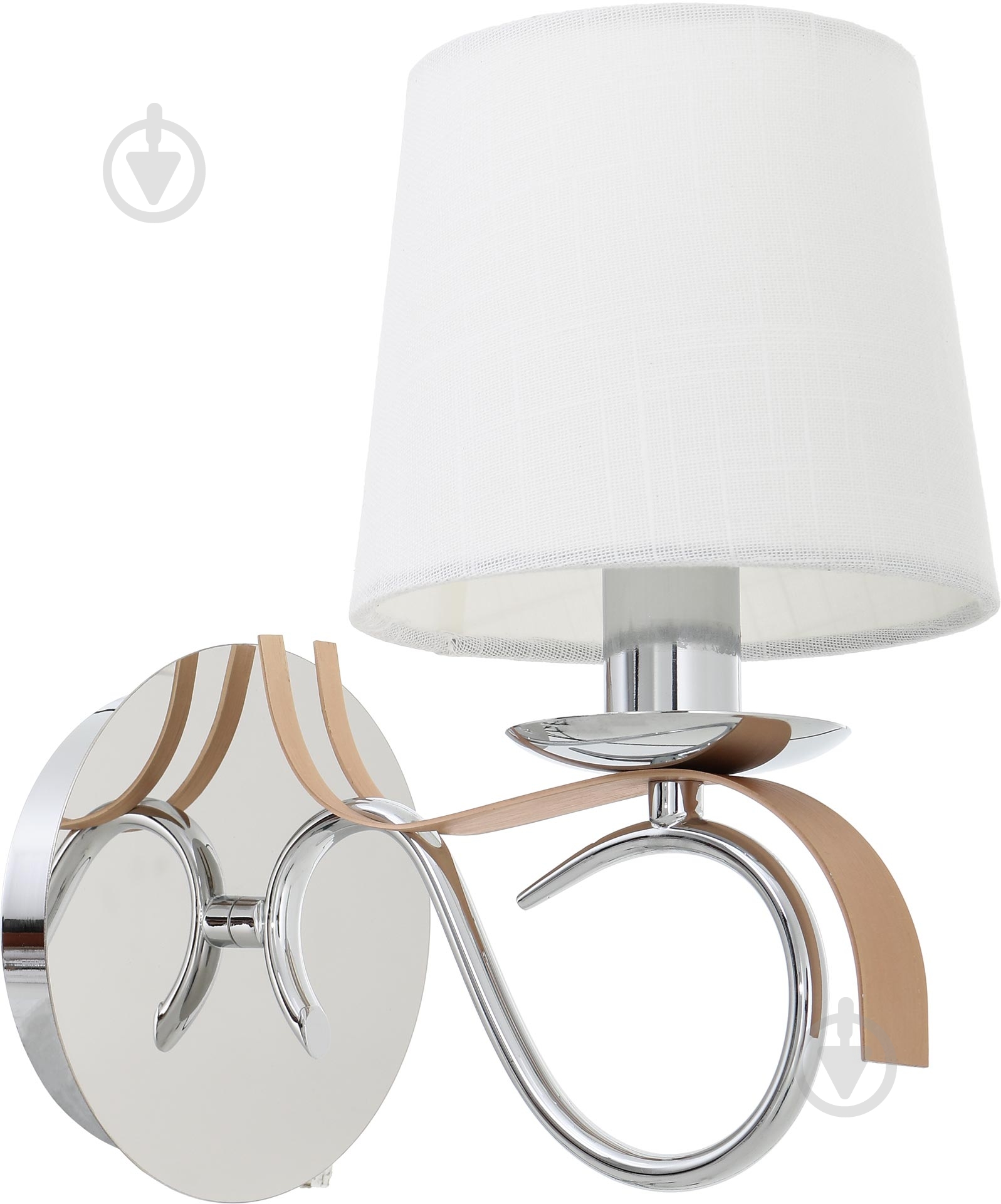 Бра Victoria Lighting 1x40 Вт E14 хром/мідь Rosalia/AP1 - фото 1 Бра Victoria Lighting 1x40 Вт E14 хром/мідь Rosalia/AP1 - фото 1