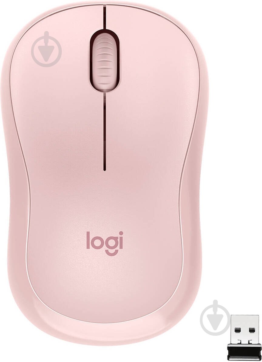 Миша Logitech Wireless Mouse M220 Silent rose (910-006129) - фото 1