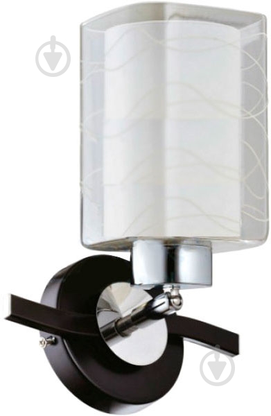 Бра Victoria Lighting 1x60 Вт E27 венге Soka/AP1 - фото 1 Бра Victoria Lighting 1x60 Вт E27 венге Soka/AP1 - фото 1