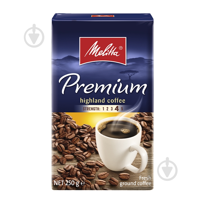 Кава мелена Melitta Premium 100% арабіка 250 г - фото 1