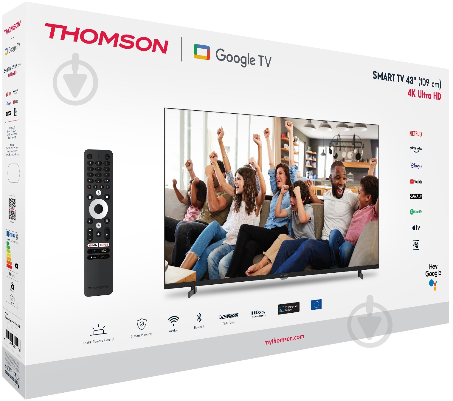 Телевізор Thomson 43UG4S14 - фото 14