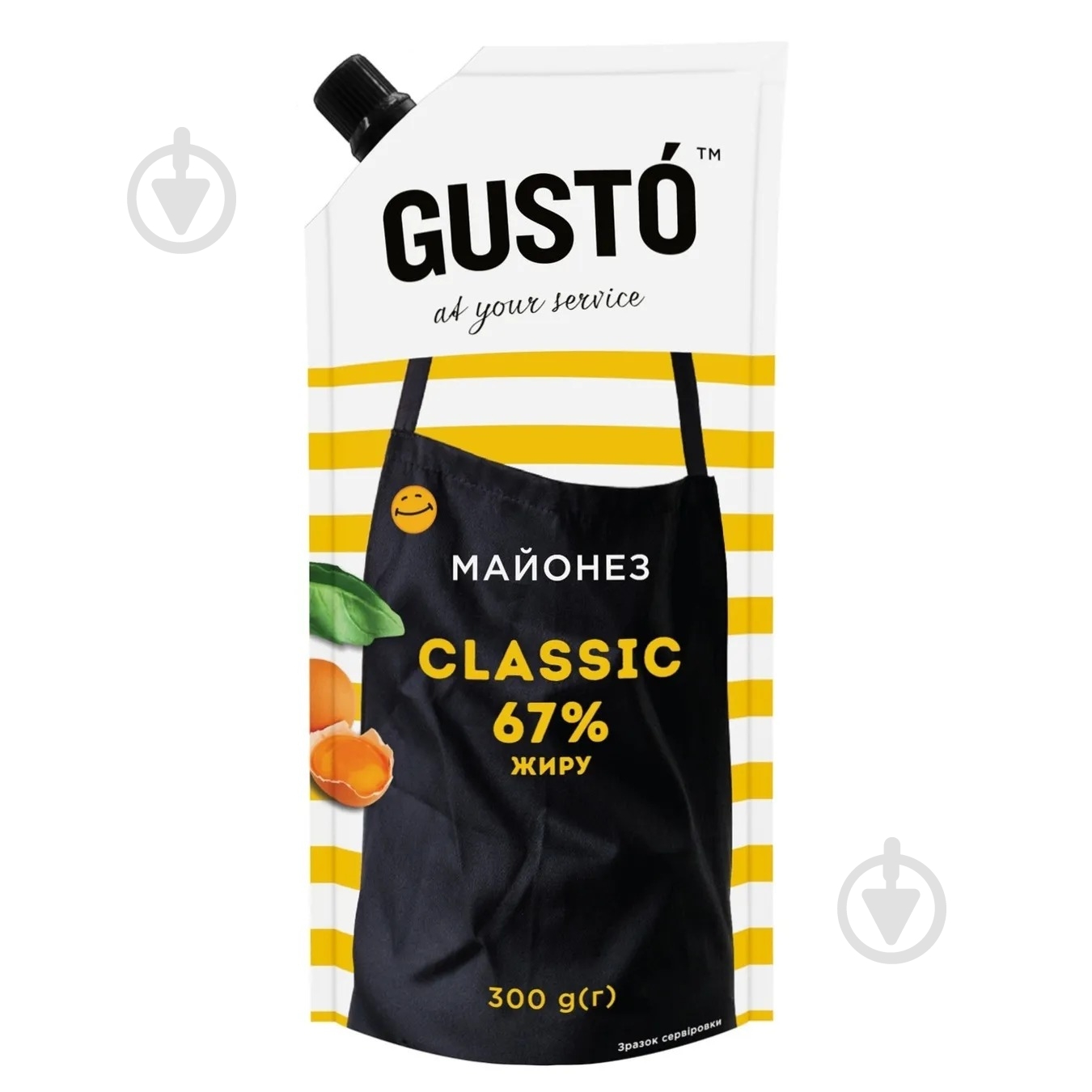 Майонез Gusto Classic 67% 350г - фото 1