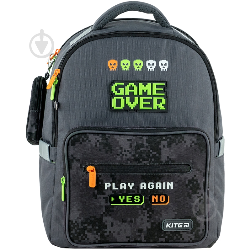 Рюкзак KITE Education Game Over K24-770M-4 - фото 3 Рюкзак KITE Education Game Over K24-770M-4 - фото 3