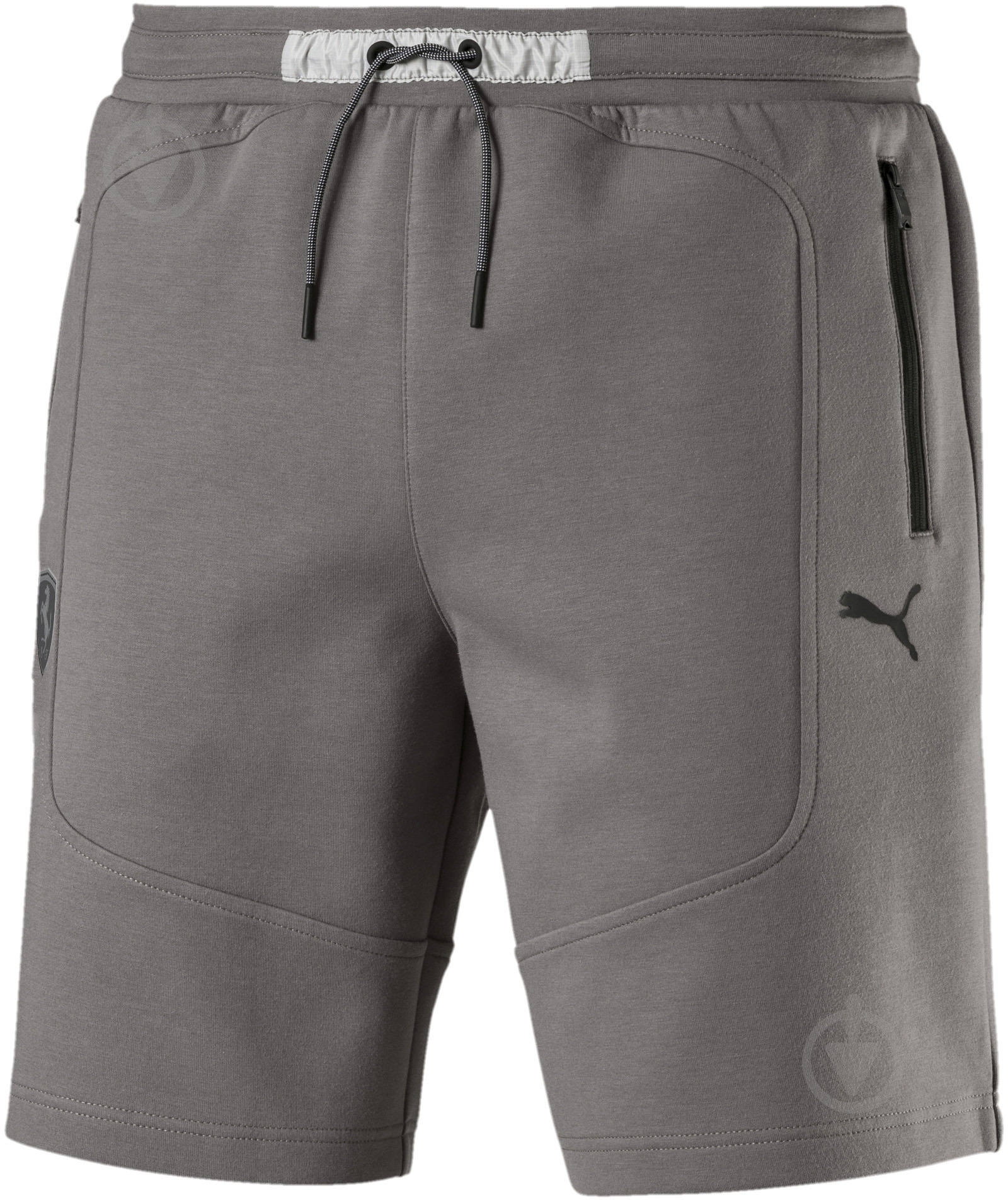 Шорты Puma Ferrari Sweat Shorts 57786005 р. S серый - фото 1