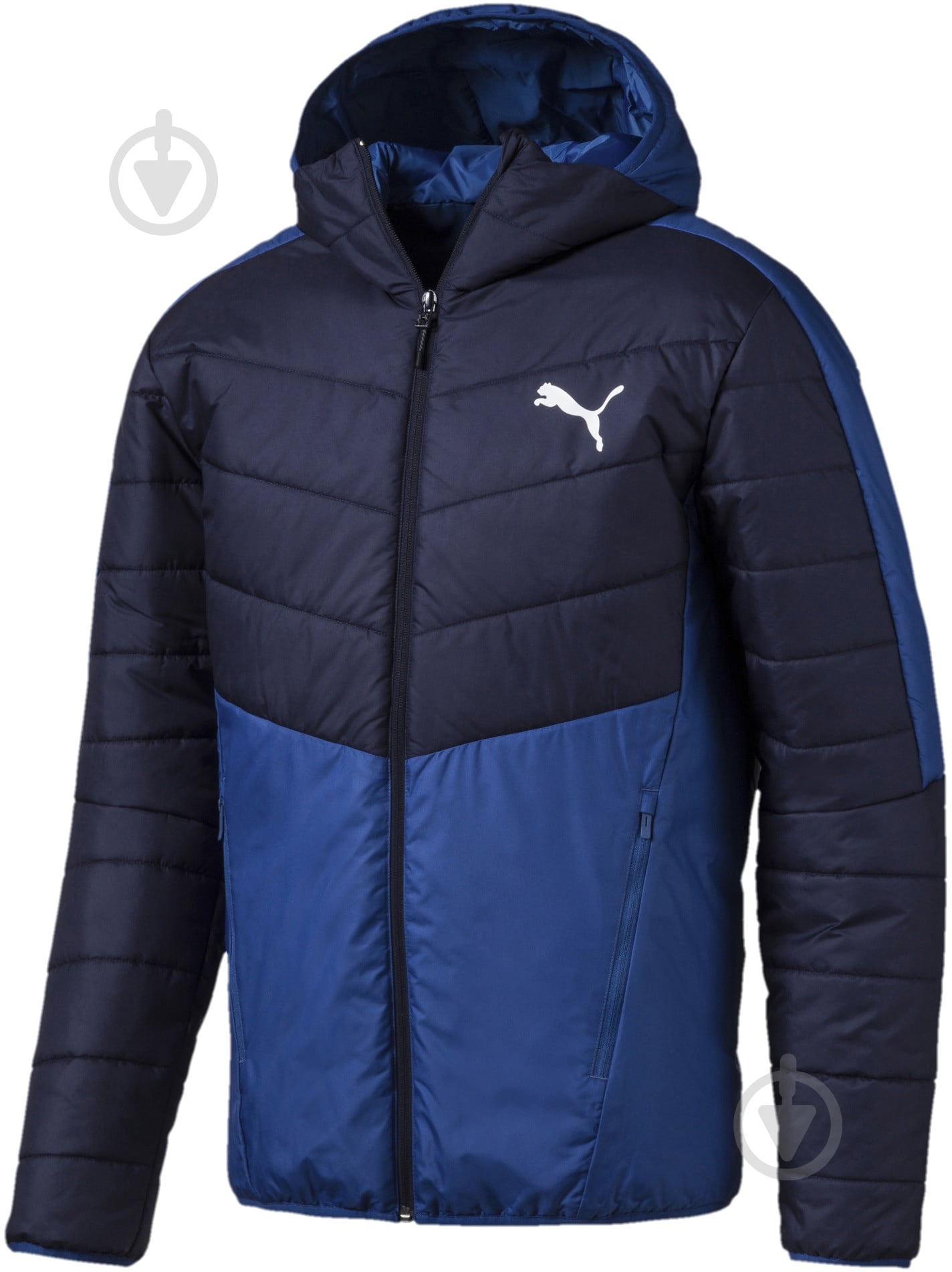 Куртка мужская демисезонная Puma WarmCELL Padded Jacket 58000939 р.M синяя - фото 2