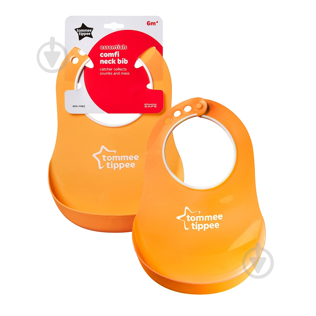Набор нагрудников Tommee Tippee Comfi neck bib разноцветный - фото 2