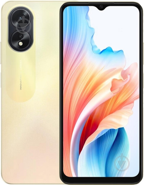 Смартфон OPPO A38 CPH2579 4/128GB glowing gold (CPH2579) - фото 1