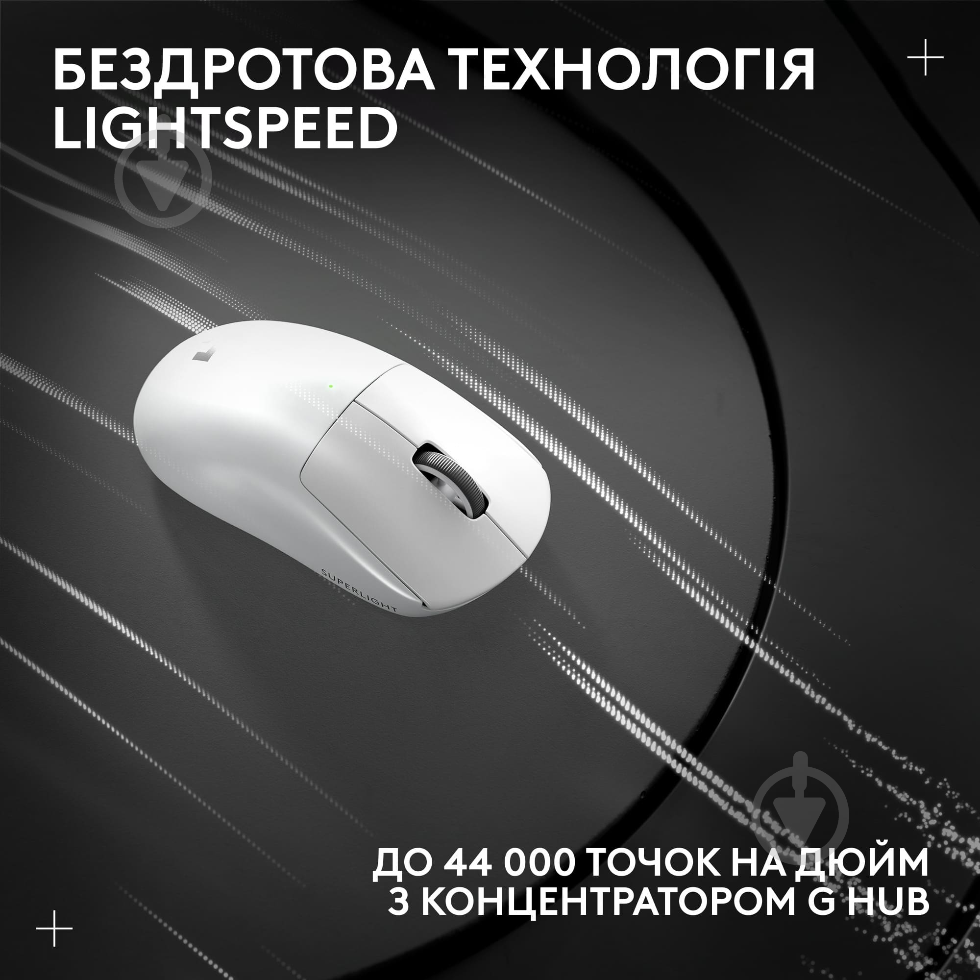 Мышь Logitech G Pro X Superlight 2 Lightspeed white (910-006638) - фото 8