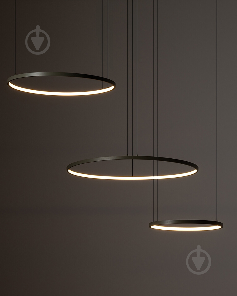 Люстра Nowodvorski Circolo 3x45 Вт LED-модуль оливковый 11398 - фото 2 Люстра Nowodvorski Circolo 3x45 Вт LED-модуль оливковый 11398 - фото 2