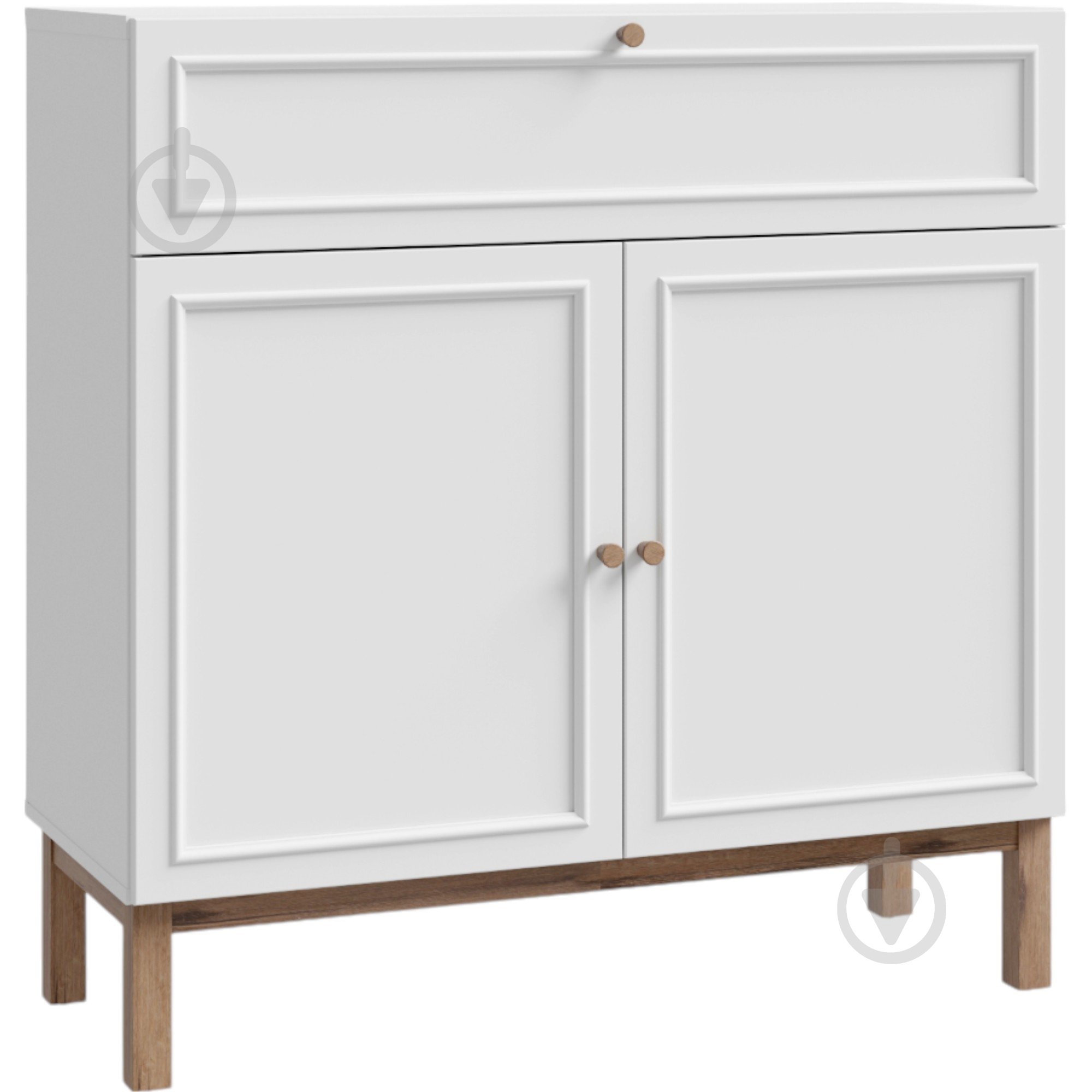 Комод Forte Meble Penkridge 2d1s 999x1014x417 мм дуб глиняний/світло-сірий - фото 1 Комод Forte Meble Penkridge 2d1s 999x1014x417 мм дуб глиняний/світло-сірий - фото 1