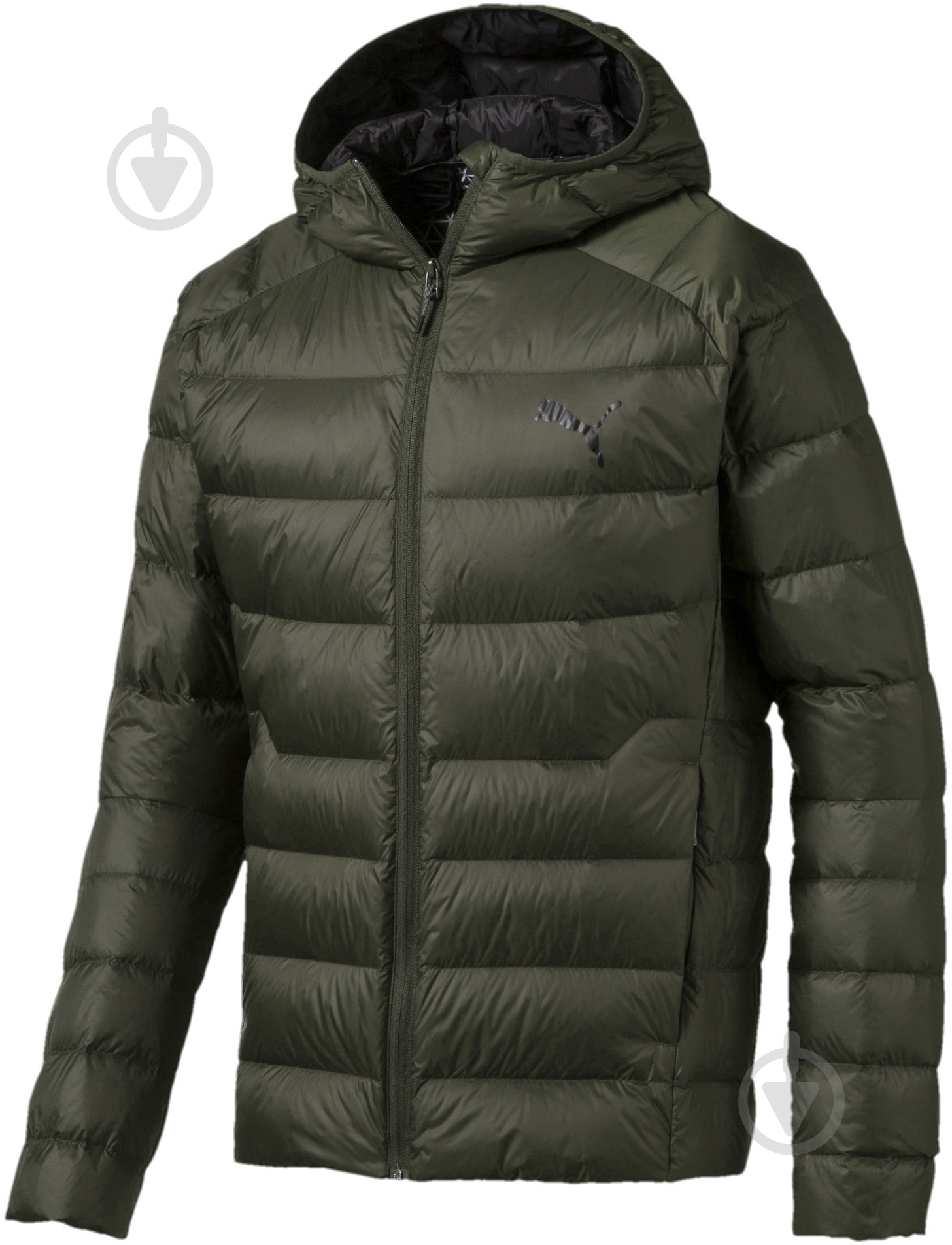Куртка мужская демисезонная Puma PWRWarm packLITE HD 600 DWN 58003370 р.S зеленая - фото 2