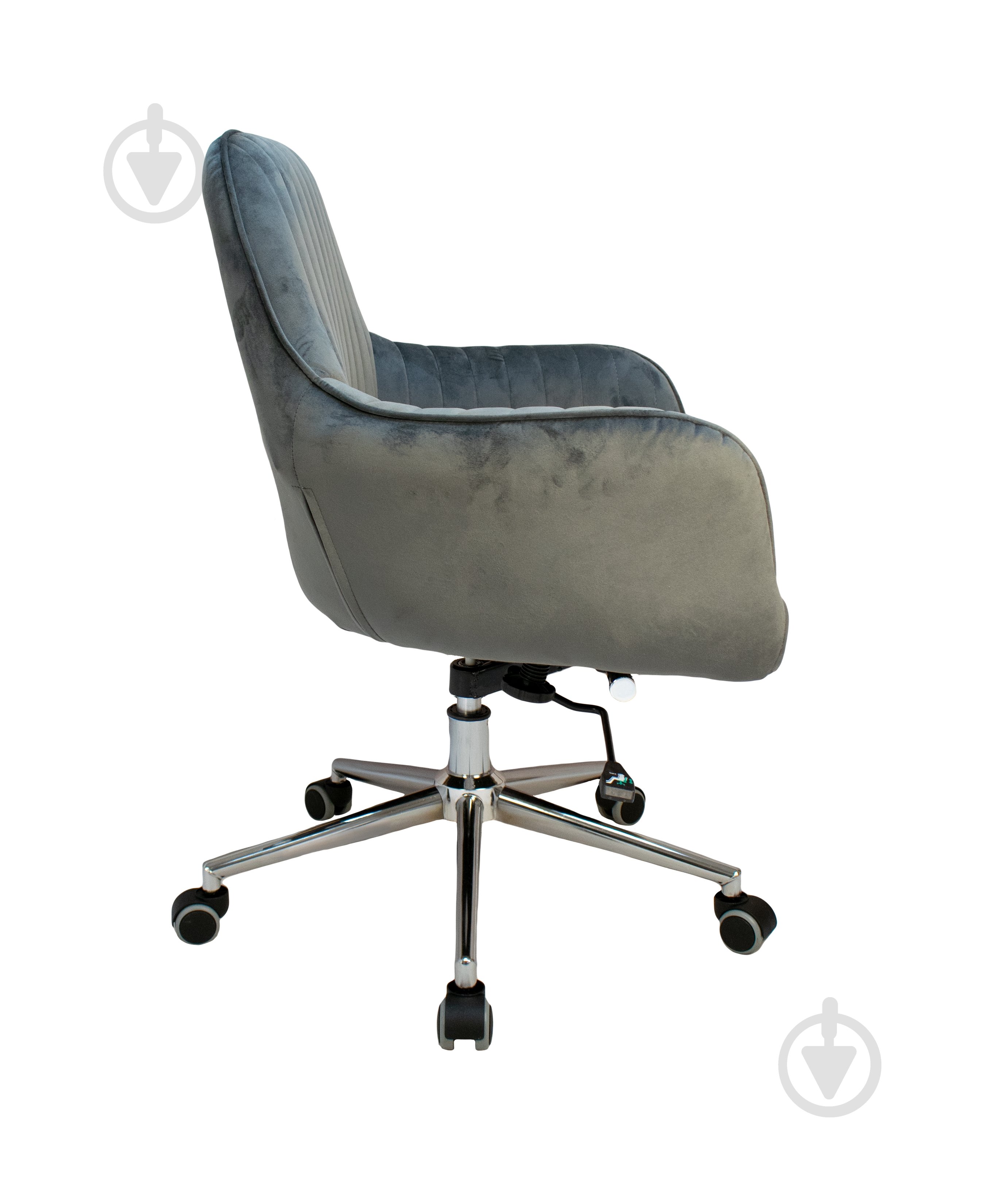 Крісло Примтекс Плюс Elion Chrome HL-95 PK сірий - фото 3