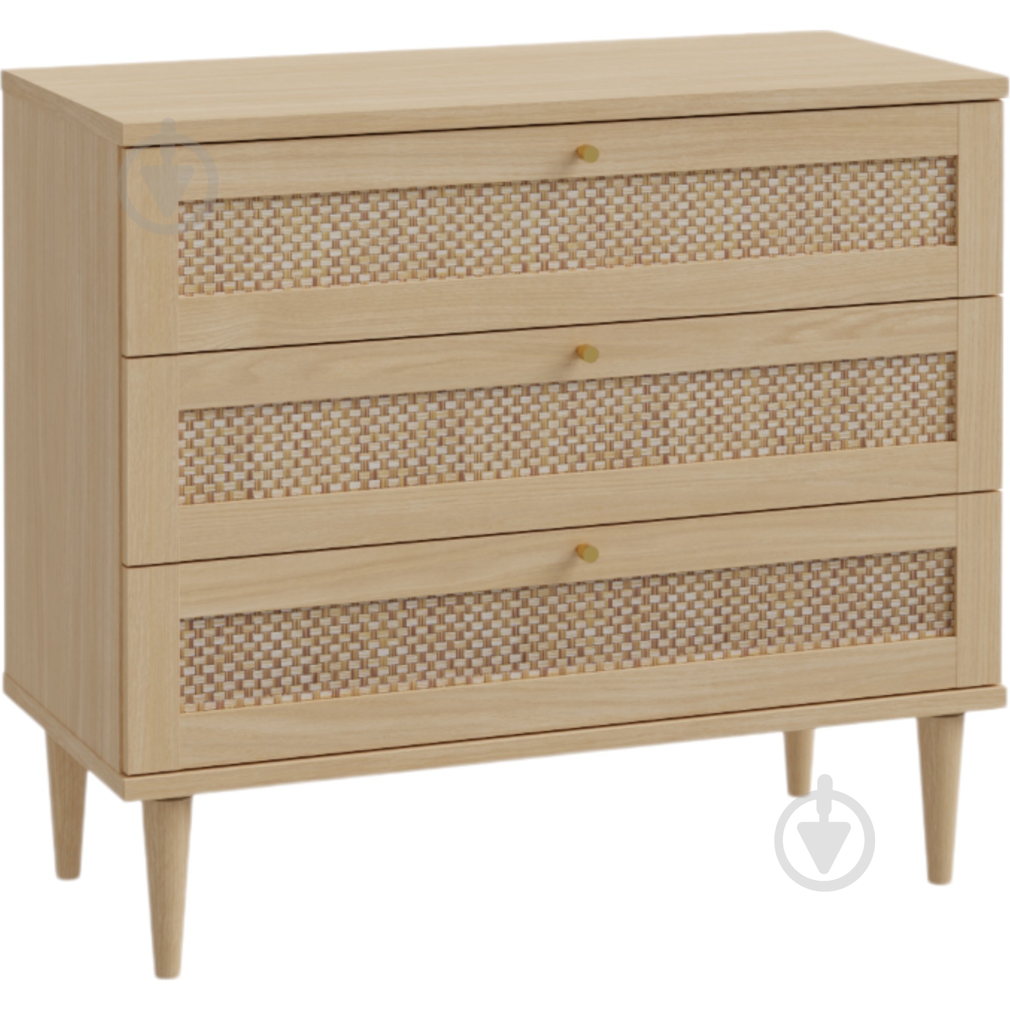 Комод Forte Meble Calasetta 904x801x414 мм дуб элегант/дуб элегант - фото 1