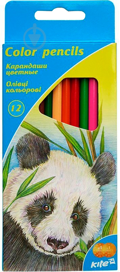 Карандаши цветные Животные KITE - фото 1 Карандаши цветные Животные KITE - фото 1