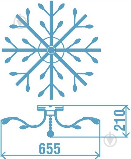 Люстра светодиодная Victoria Lighting 64 Вт хром Amedea/PL8 - фото 2 Люстра светодиодная Victoria Lighting 64 Вт хром Amedea/PL8 - фото 2