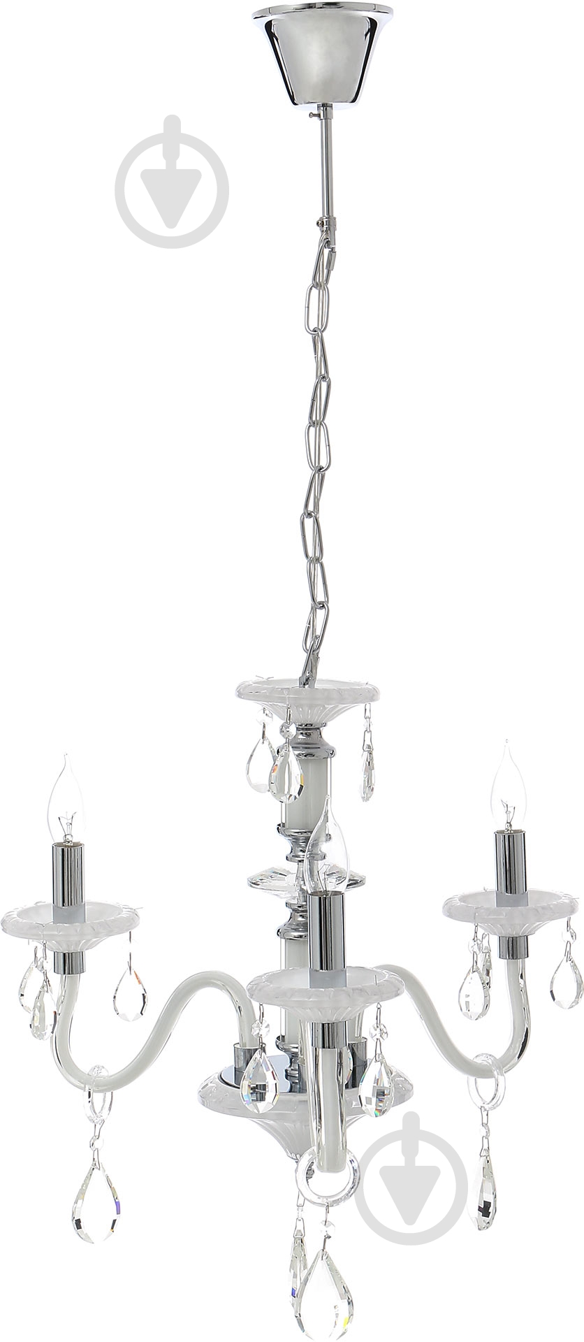 Люстра підвісна Victoria Lighting 3xE14 білий Arumi/SP3 - фото 2 Люстра підвісна Victoria Lighting 3xE14 білий Arumi/SP3 - фото 2