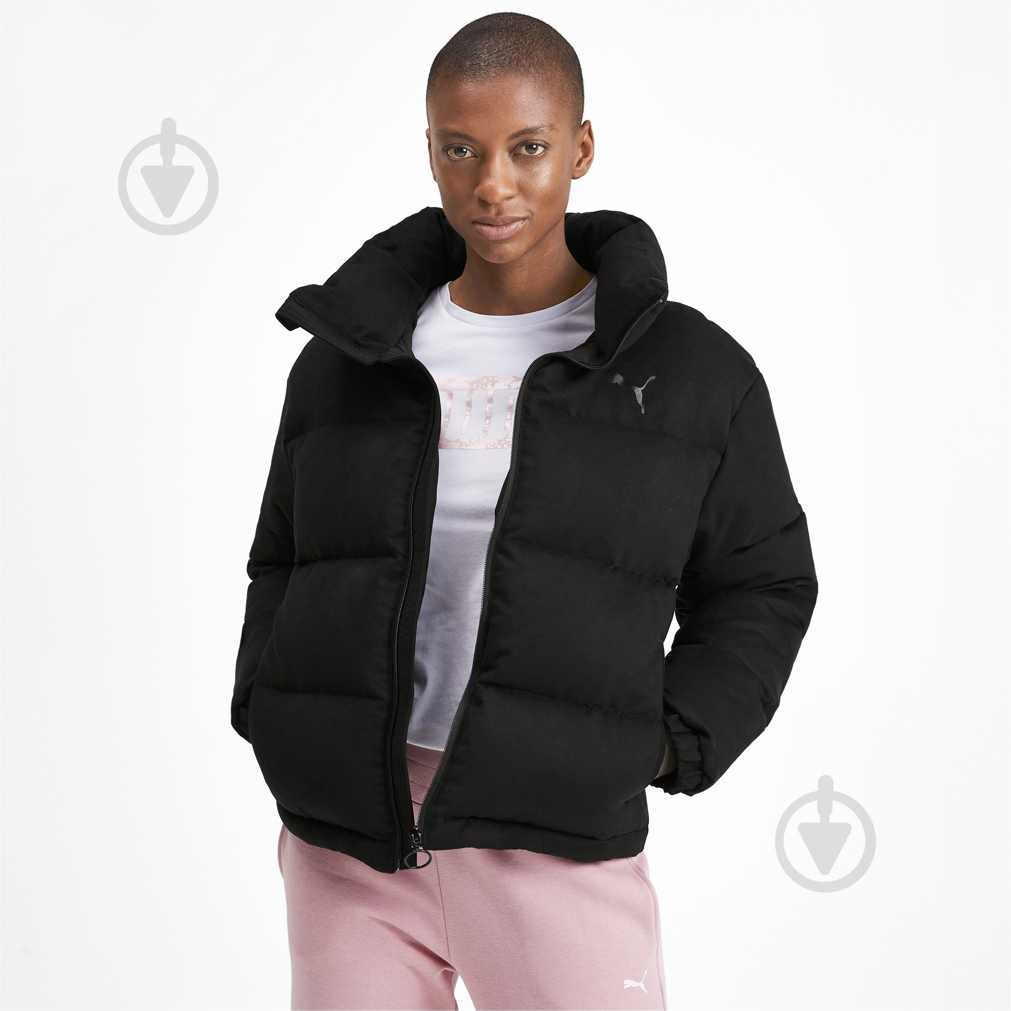 Куртка женская демисезонная Puma 480 Style Down Jacket 58005401 р.L черная - фото 1 Куртка женская демисезонная Puma 480 Style Down Jacket 58005401 р.L черная - фото 1