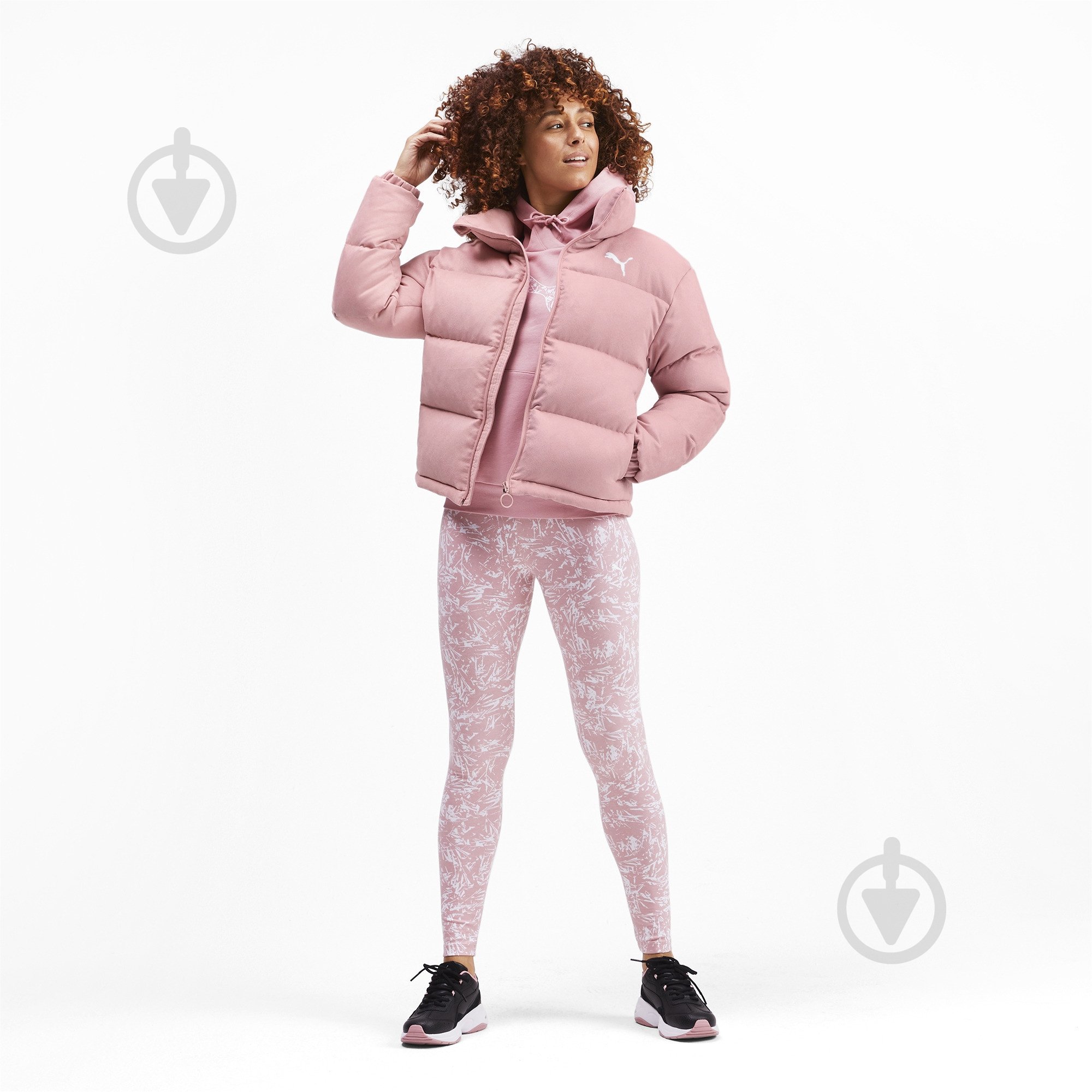 Куртка женская демисезонная Puma 480 Style Down Jacket 58005414 р.M розовая - фото 5