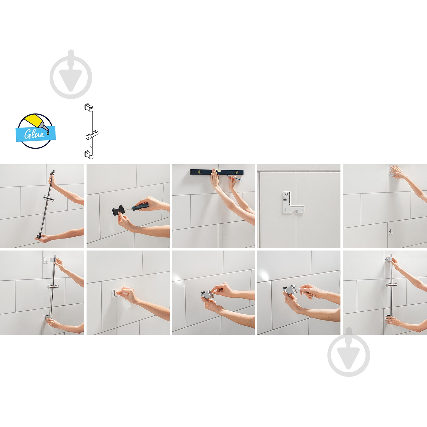 Смеситель для душа Grohe QuickFix Precision Start 34597001 - фото 12 Смеситель для душа Grohe QuickFix Precision Start 34597001 - фото 12