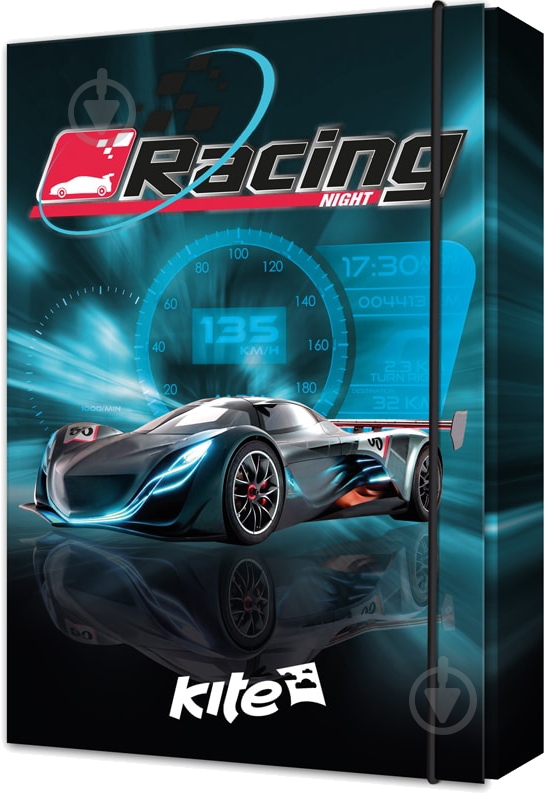 Папка для тетрадей Racing night K17-210-02 KITE - фото 1
