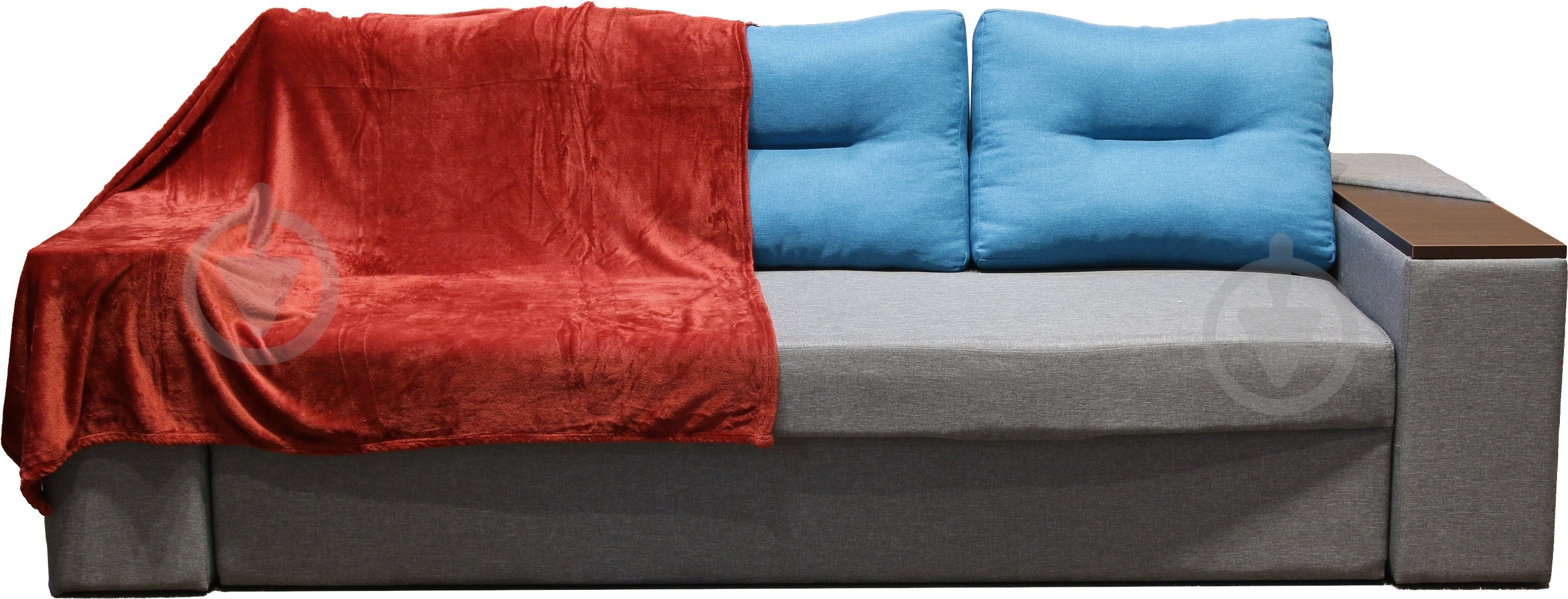 Плед Basic 150x200 см рубин/бордовый La Nuit - фото 1