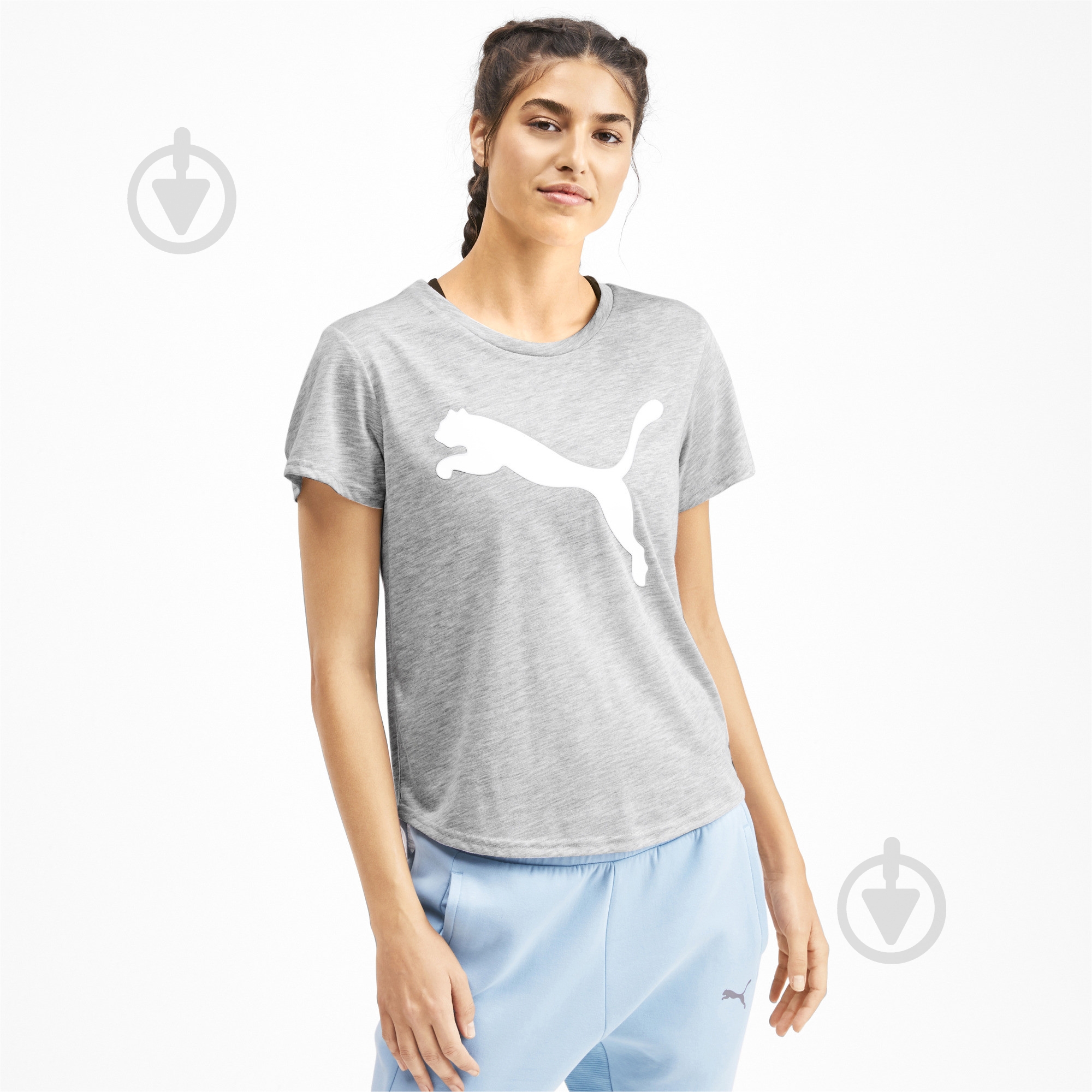 Футболка Puma EVOSTRIPE Tee 58005704 S серый - фото 1