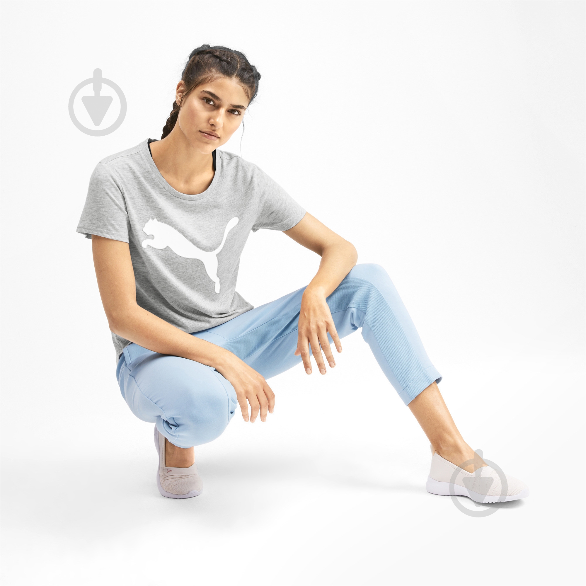 Футболка Puma EVOSTRIPE Tee 58005704 S серый - фото 5