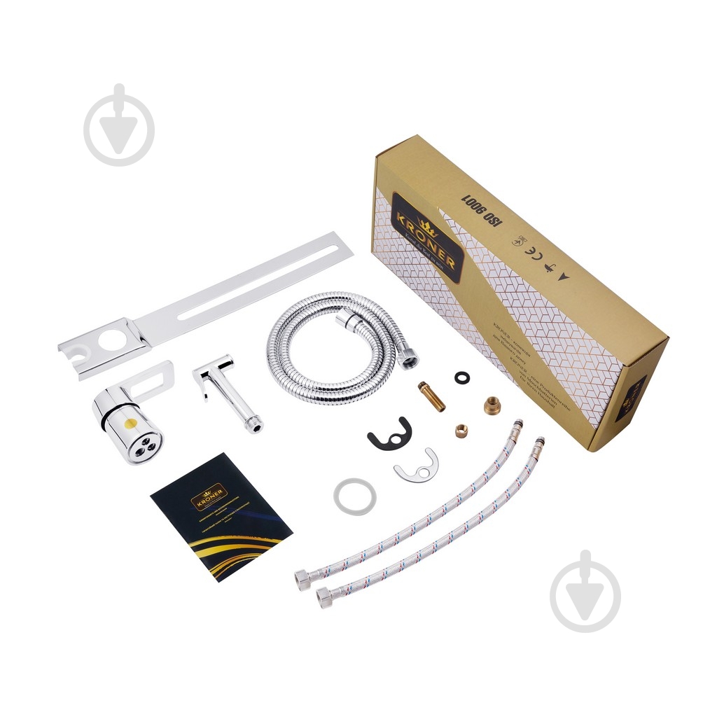 Змішувач для біде Kroner KRM Zenda - C025 - фото 6 Змішувач для біде Kroner KRM Zenda - C025 - фото 6