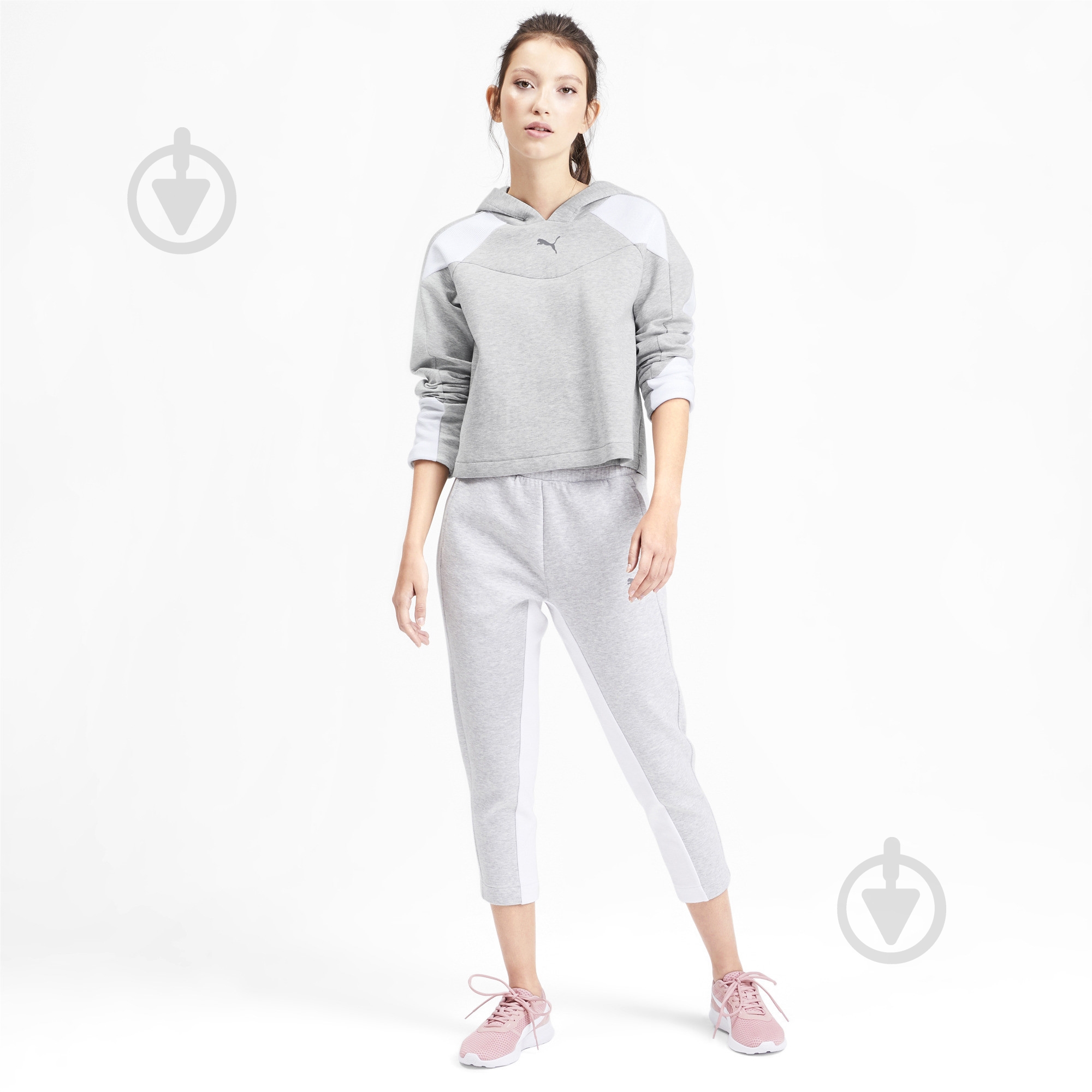 Джемпер Puma EVOSTRIPE Hoody 58005904 р. XS серый - фото 5