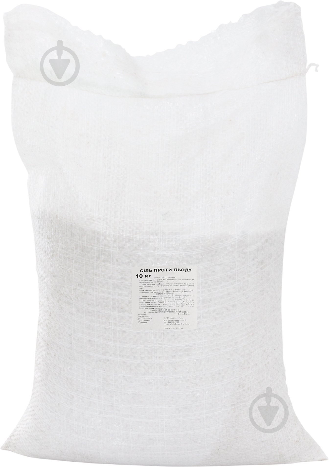 Сіль проти льоду 10 кг - фото 2