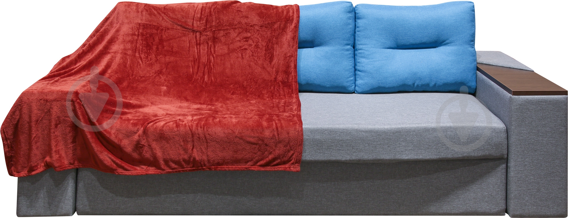 Плед Basic Рубин 200x220 см бордовый La Nuit - фото 1