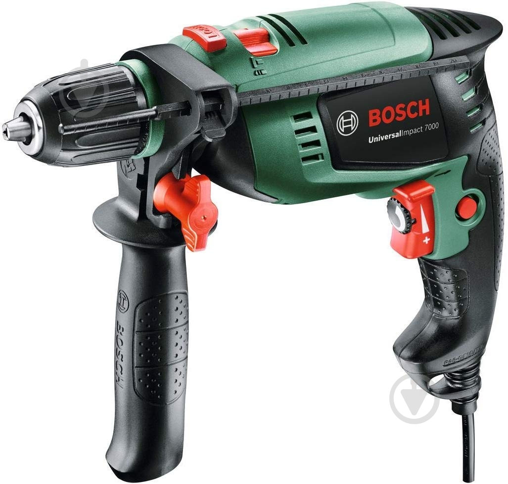 Дрель ударная Bosch UniversalImpact 700 W 060313100F - фото 2