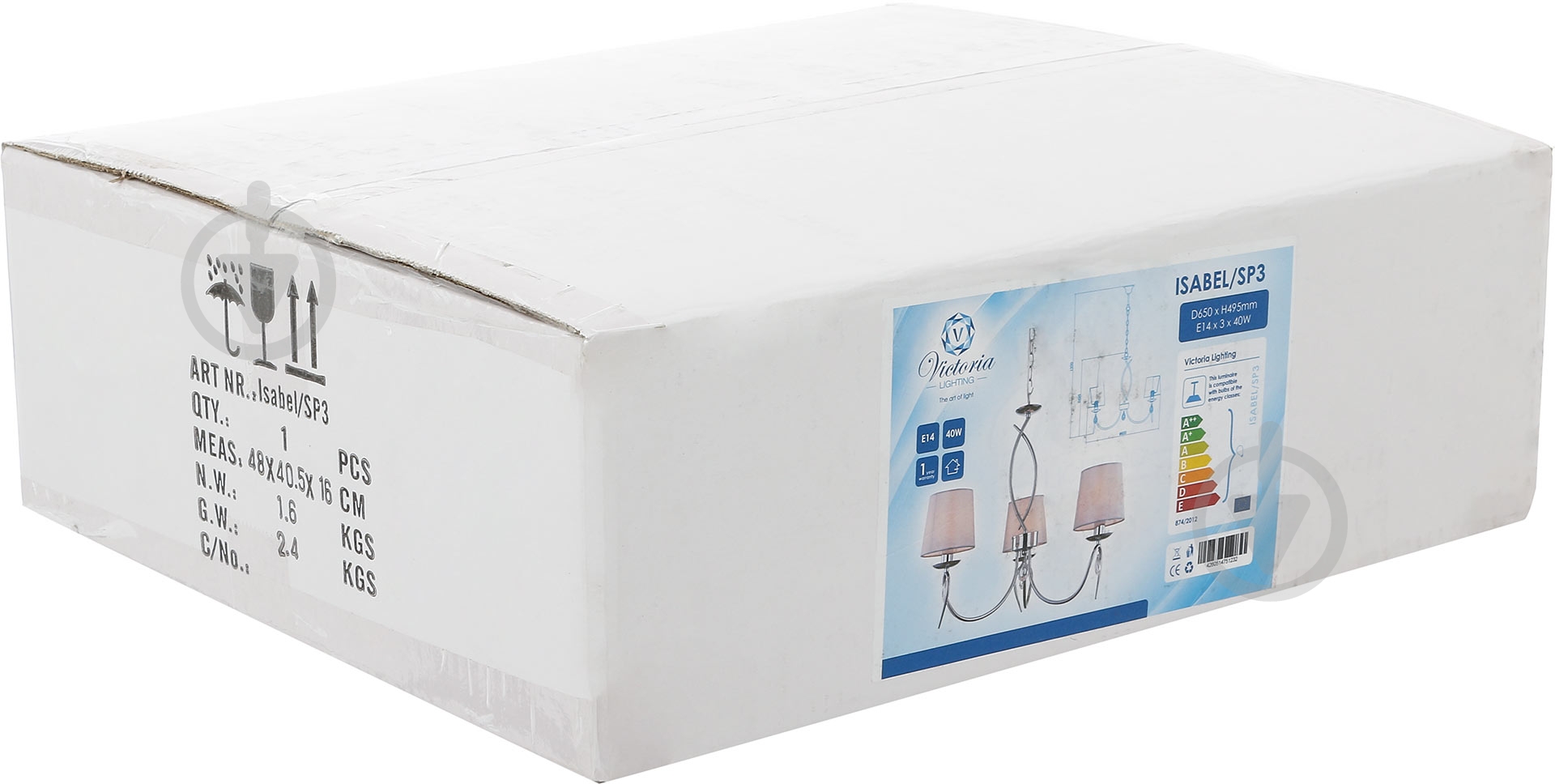 Люстра подвесная Victoria Lighting 3xE14 хром Isabel/SP3 - фото 3 Люстра подвесная Victoria Lighting 3xE14 хром Isabel/SP3 - фото 3