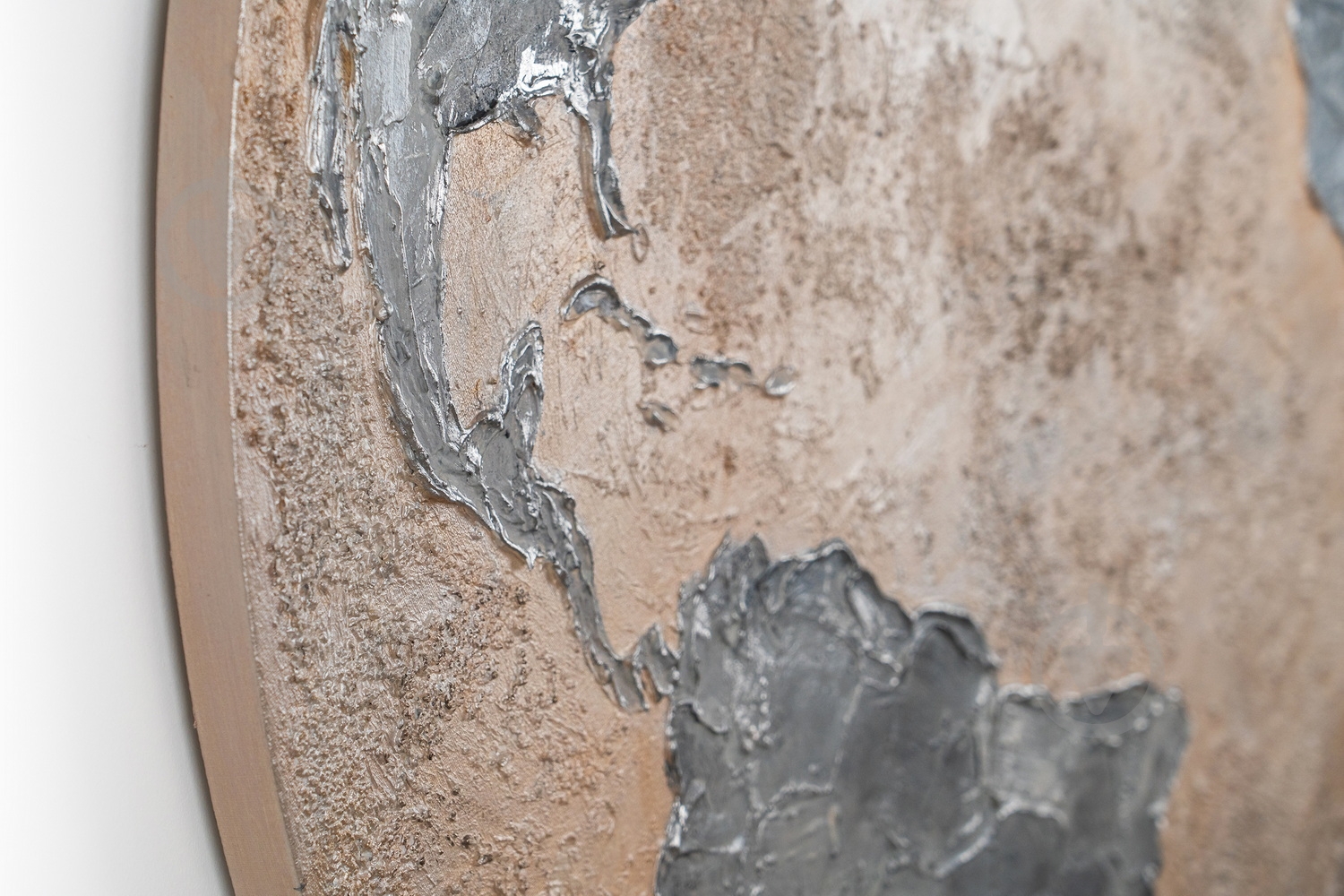 Картина Серебрянная планета, ручная работа. светится в темноте YS-Art - фото 5 Картина Серебрянная планета, ручная работа. светится в темноте YS-Art - фото 5