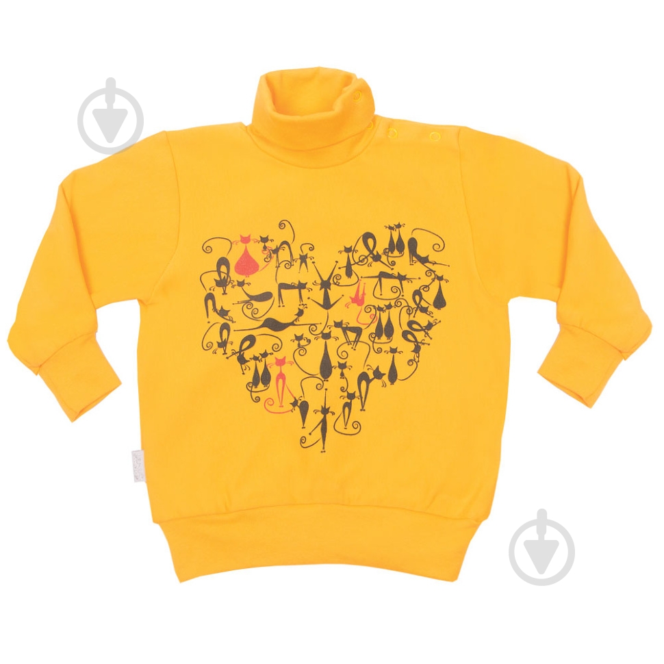 Гольф для девочки Кошечки р.62 в ассортименте - фото 1