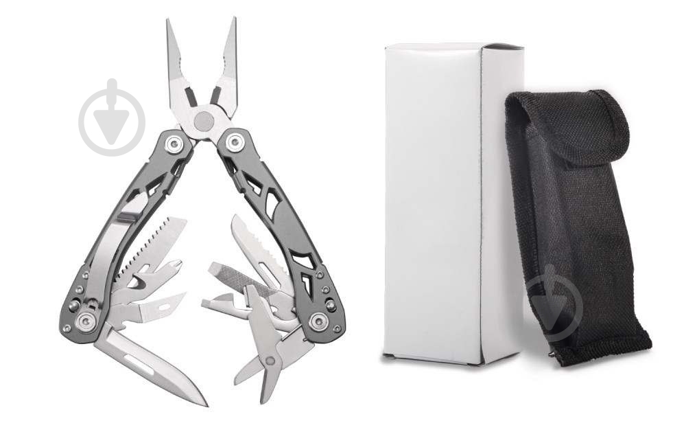 Мультитул Tac-Force туристический 15 в 1 26839 - фото 2