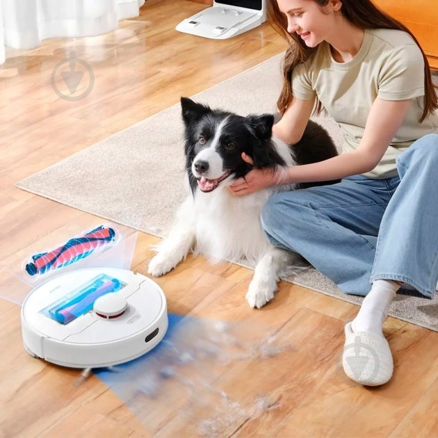 Робот-пылесос моющий DREAME D10 Plus (RLS3D) white - фото 19 Робот-пылесос моющий DREAME D10 Plus (RLS3D) white - фото 19