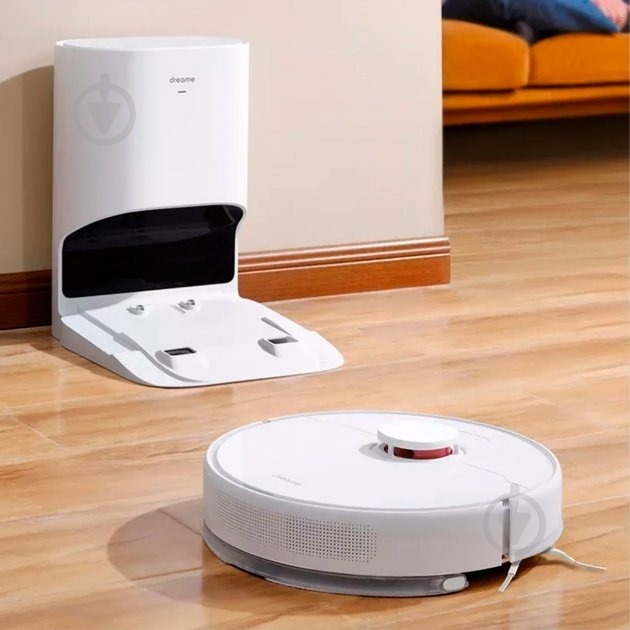 Робот-пылесос моющий DREAME D10 Plus (RLS3D) white - фото 18 Робот-пылесос моющий DREAME D10 Plus (RLS3D) white - фото 18