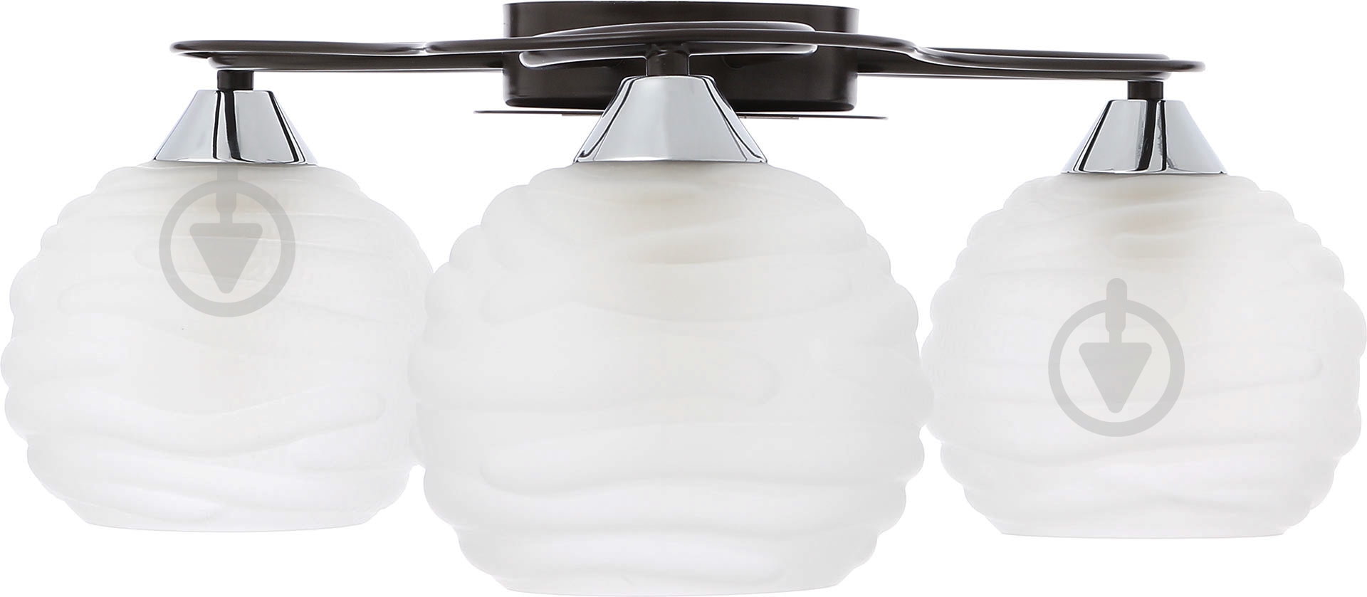 Люстра потолочная Victoria Lighting 3xE27 хром/венге Kasai/PL3 - фото 2