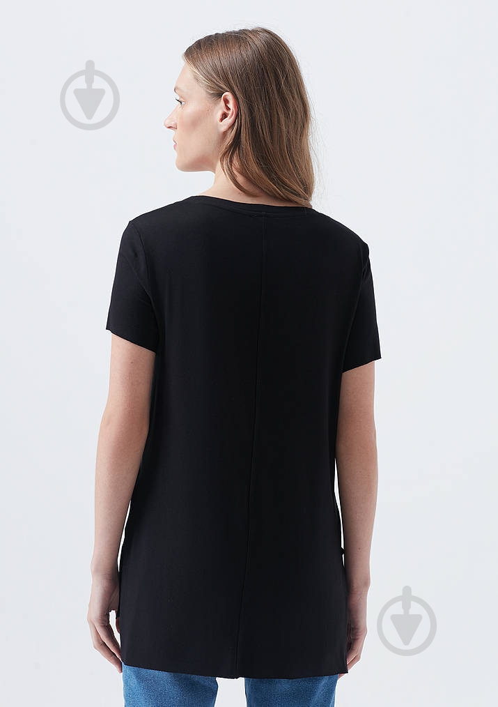 Футболка Mavi BASIC V NECK TOP 166775-900 р.L черный - фото 4