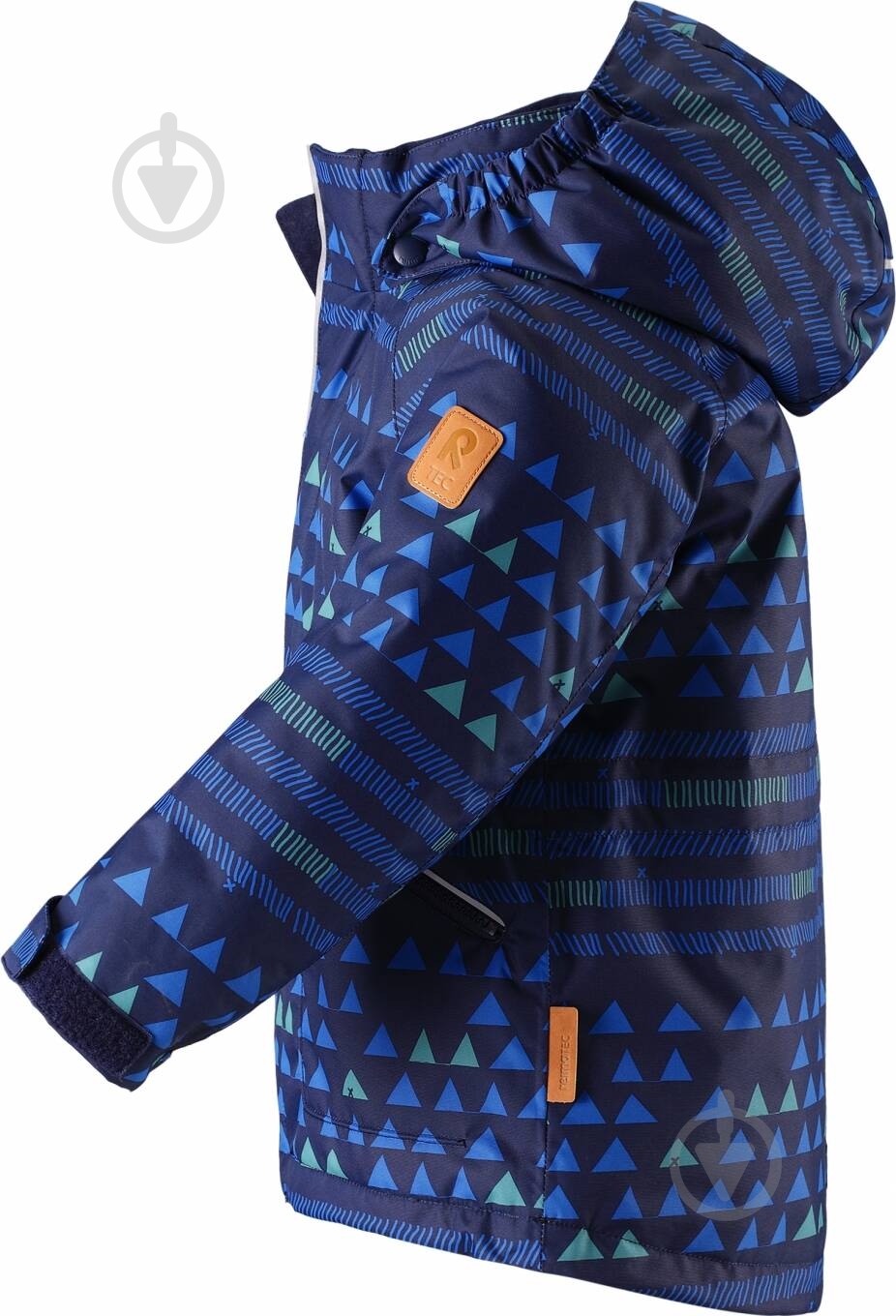 Куртка детская для мальчика Reima р.128 синий с зеленым 521567 - фото 3