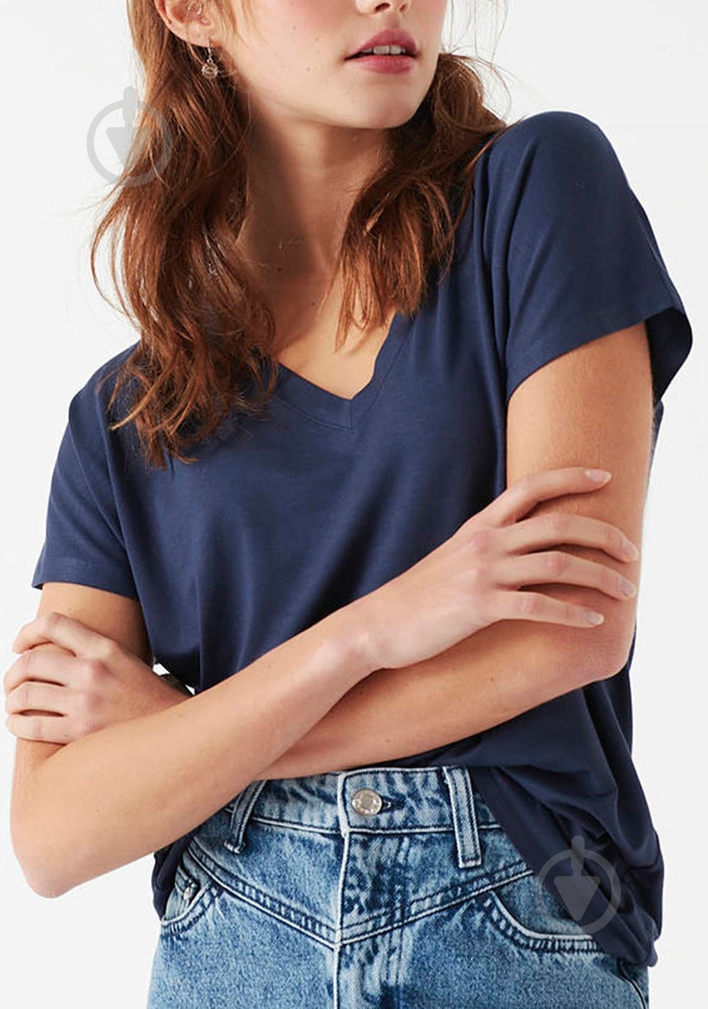 Футболка Mavi BASIC V NECK TOP 167714-28319 L - фото 2