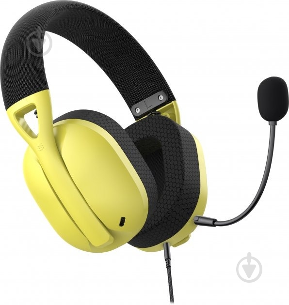 Наушники Hator Hyperpunk 2 black/yellow (HTA-847) - фото 1