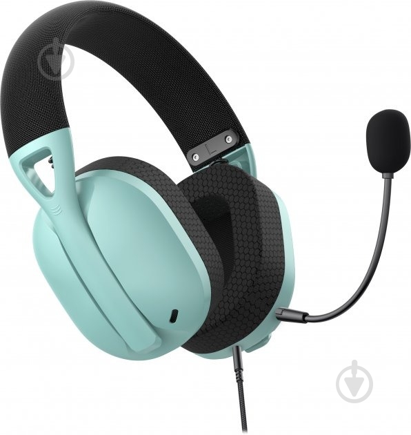 Навушники Hator Hyperpunk 2 black/mint (HTA-848) - фото 1