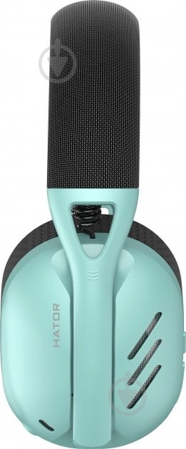 Наушники Hator Hyperpunk 2 Wireless Tri-mode black/mint (HTA-858) - фото 3 Наушники Hator Hyperpunk 2 Wireless Tri-mode black/mint (HTA-858) - фото 3