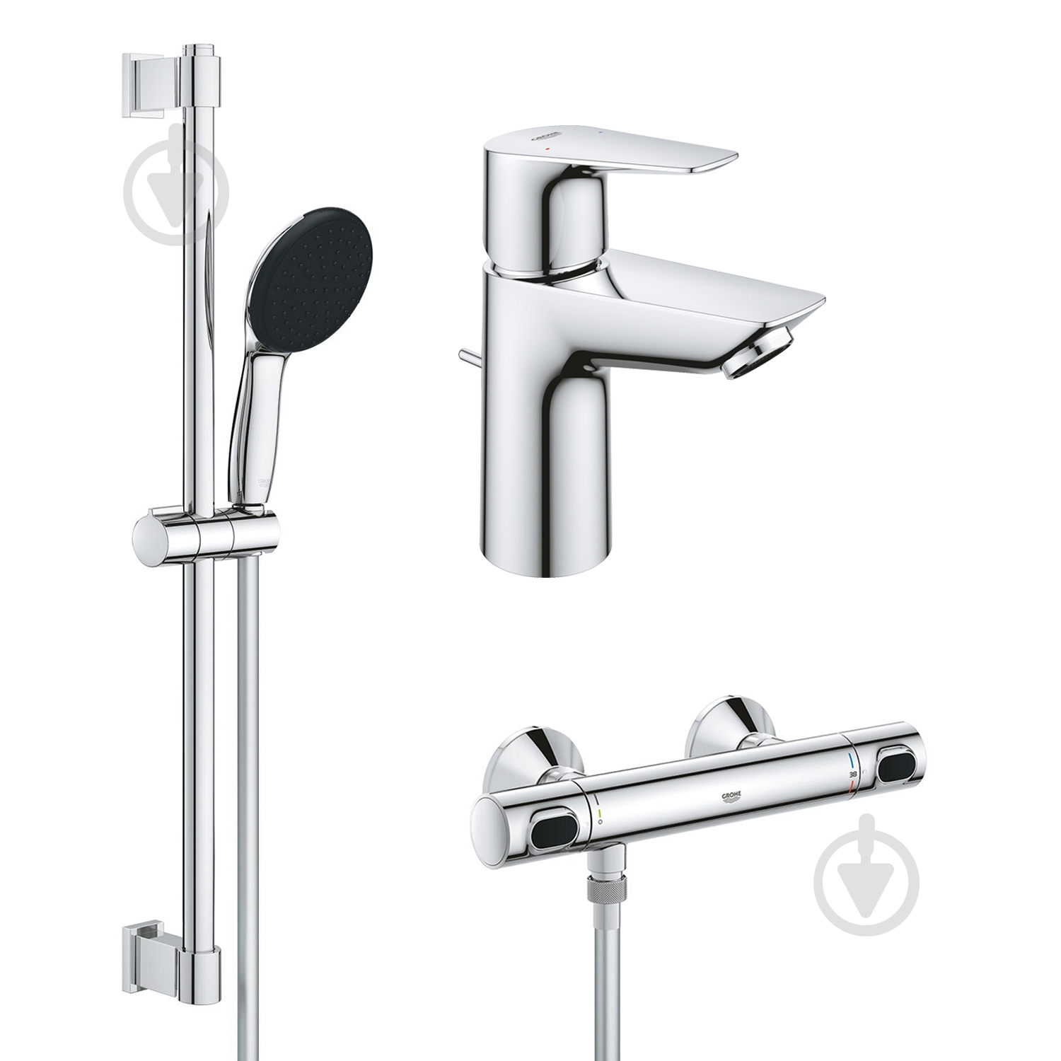 Набор смесителей Grohe QuickFix UA202503TS - фото 1 Набор смесителей Grohe QuickFix UA202503TS - фото 1